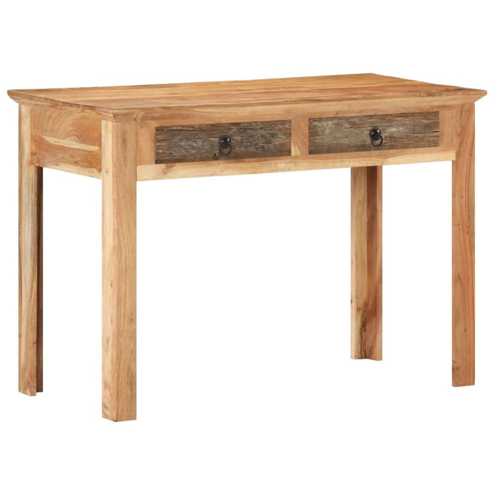 Vidaxl Stôl 110x50x75 cm recyklovaný masív